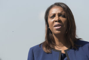 Attorney General Letitia James, who announced the sentencing of former pharmacy owner Aftab Hussain for orchestrating an $11.5 million Medicaid fraud scheme that targeted vulnerable HIV patients. Photo: Mary Altaffer/AP